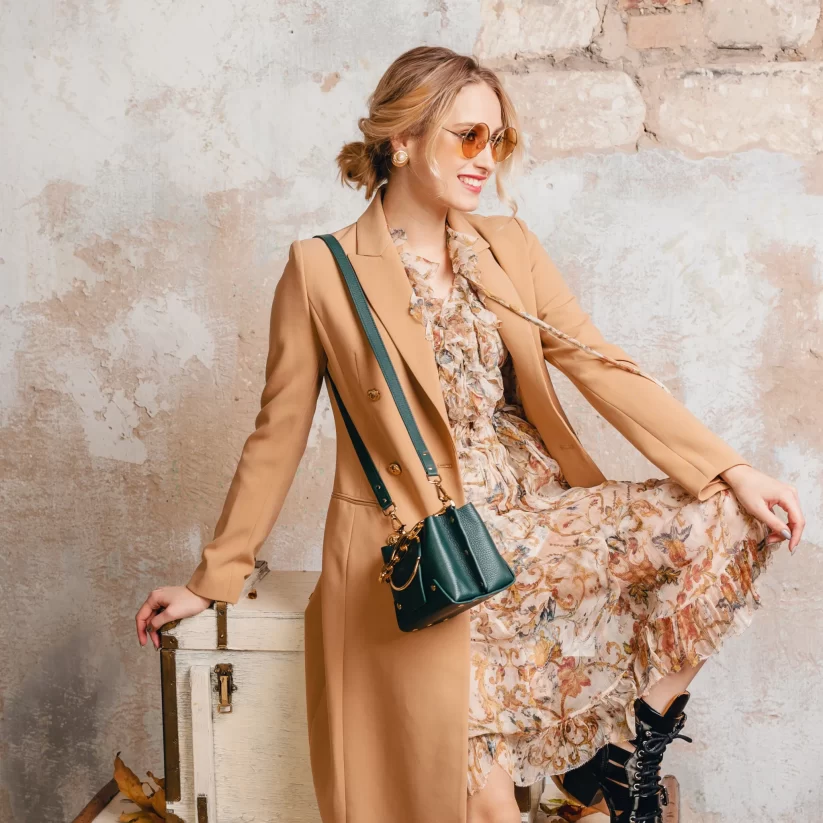 Women's Elegant Dress and Accessories Bundle